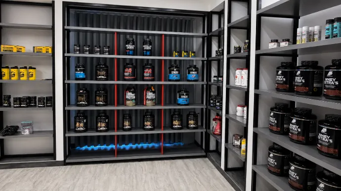 961 Supplements store shelves