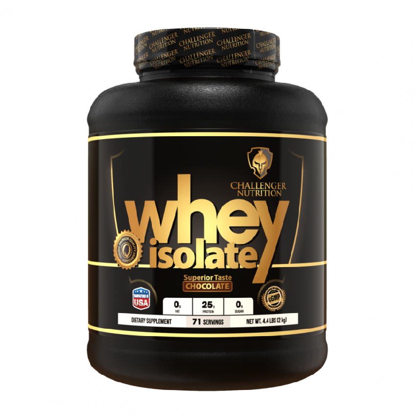 CHALLENGER NUTRITION® 100% WHEY ISOLATE 4.4 Lbs