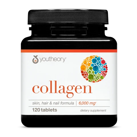 Youtheory Collagen 6000mg, 120 Tabs